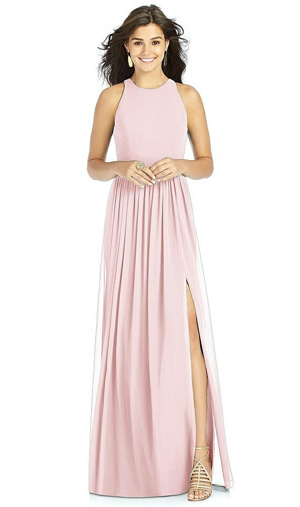 Front View - Ballet Pink Thread Bridesmaid Style Kailyn
