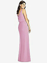 Rear View Thumbnail - Powder Pink Thread Bridesmaid Style Ines