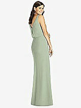 Rear View Thumbnail - Sage Thread Bridesmaid Style Ines