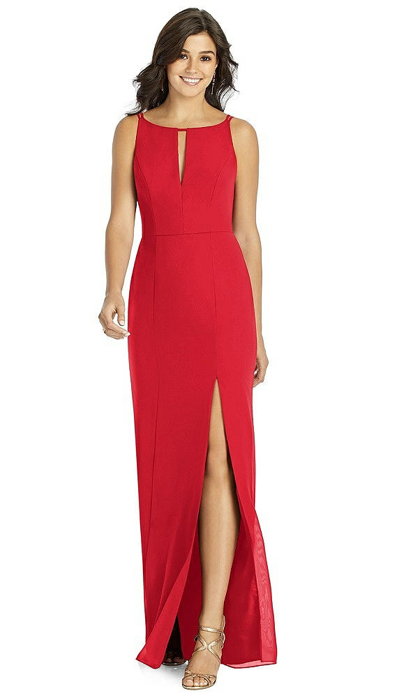 Front View - Parisian Red Thread Bridesmaid Style Bonnie