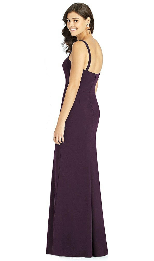 Back View - Aubergine Thread Bridesmaid Style Grace