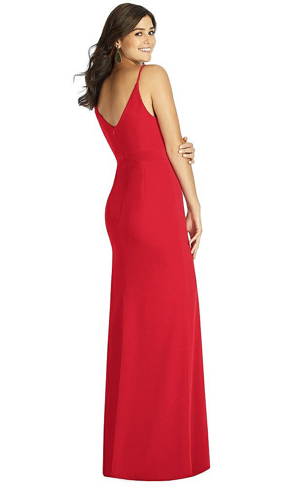 Back View - Parisian Red Thread Bridesmaid Style Silvie