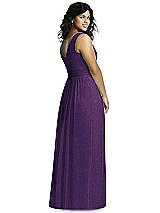 Rear View Thumbnail - Majestic Gold Dessy Shimmer Bridesmaid Dress 2894LS