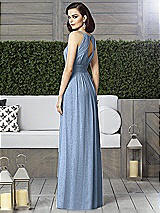 Rear View Thumbnail - Cloudy Silver Dessy Shimmer Bridesmaid Dress 2906LS