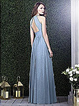 Rear View Thumbnail - Cloudy Silver Dessy Shimmer Bridesmaid Dress 2918LS