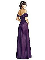 Alt View 2 Thumbnail - Majestic Gold Dessy Shimmer Bridesmaid Dress 2970LS