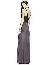 Rear View Thumbnail - Stormy Silver Dessy Shimmer Bridesmaid Skirt S2984LS