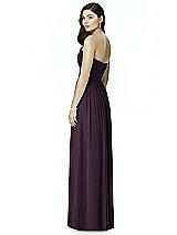 Rear View Thumbnail - Aubergine Silver Dessy Shimmer Bridesmaid Dress 2991LS