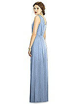 Rear View Thumbnail - Cloudy Silver Dessy Shimmer Bridesmaid Dress 3005LS