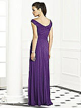 Rear View Thumbnail - Majestic Gold After Six Shimmer Bridesmaids Dress 6667LS