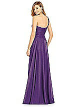 Rear View Thumbnail - Majestic Gold After Six Shimmer Bridesmaid Dress 6751LS