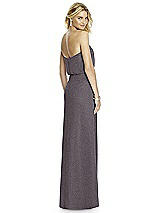 Rear View Thumbnail - Stormy Silver After Six Shimmer Bridesmaid Dress 6761LS