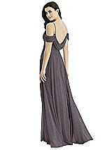 Front View Thumbnail - Stormy Silver Studio Design Shimmer Bridesmaid Dress 4525LS