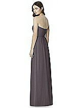 Rear View Thumbnail - Stormy Silver Bella Bridesmaids Shimmer Dress BB101LS