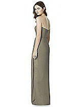 Rear View Thumbnail - Mocha Gold Bella Bridesmaids Dress BB102LS