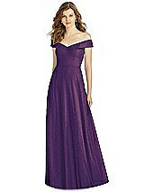 Front View Thumbnail - Majestic Gold Bella Bridesmaid Shimmer Dress BB123LS