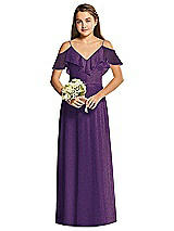 Front View Thumbnail - Majestic Gold Dessy Collection Junior Bridesmaid Dress JR548LS