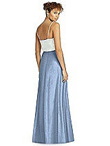 Rear View Thumbnail - Cloudy Silver After Six Bridesmaid Skirt S1518LS