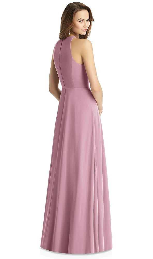 Back View - Dusty Pink Thread Bridesmaid Style Emily