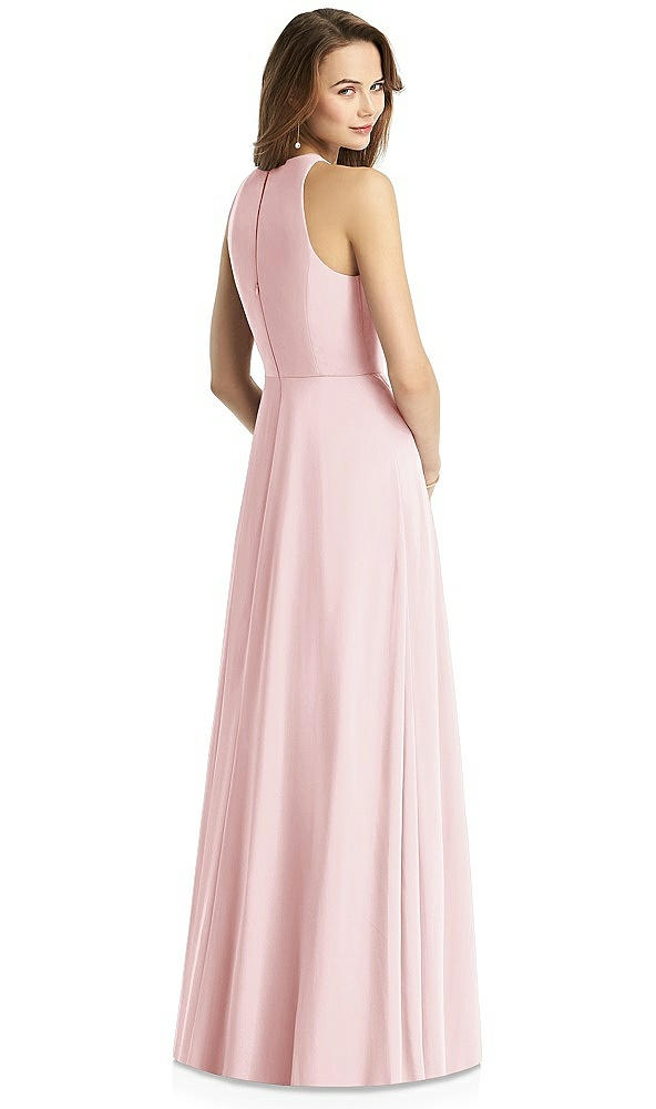 Back View - Ballet Pink Thread Bridesmaid Style Emily