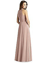 Rear View Thumbnail - Neu Nude Thread Bridesmaid Style Emily