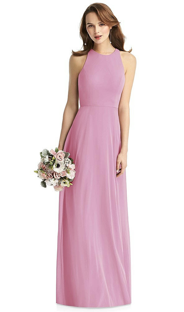 Front View - Powder Pink Thread Bridesmaid Style Emily