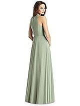 Rear View Thumbnail - Sage Thread Bridesmaid Style Emily