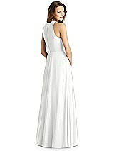 Rear View Thumbnail - White Thread Bridesmaid Style Emily