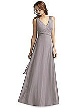 Front View Thumbnail - Cashmere Gray Thread Bridesmaid Style Layla