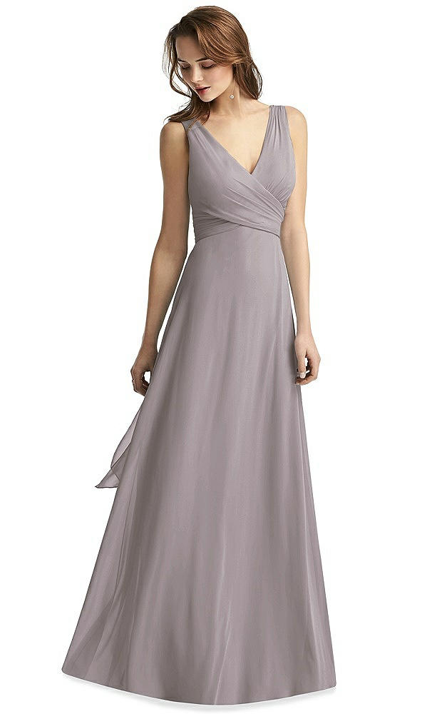 Front View - Cashmere Gray Thread Bridesmaid Style Layla