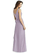 Rear View Thumbnail - Lilac Haze Thread Bridesmaid Style Layla