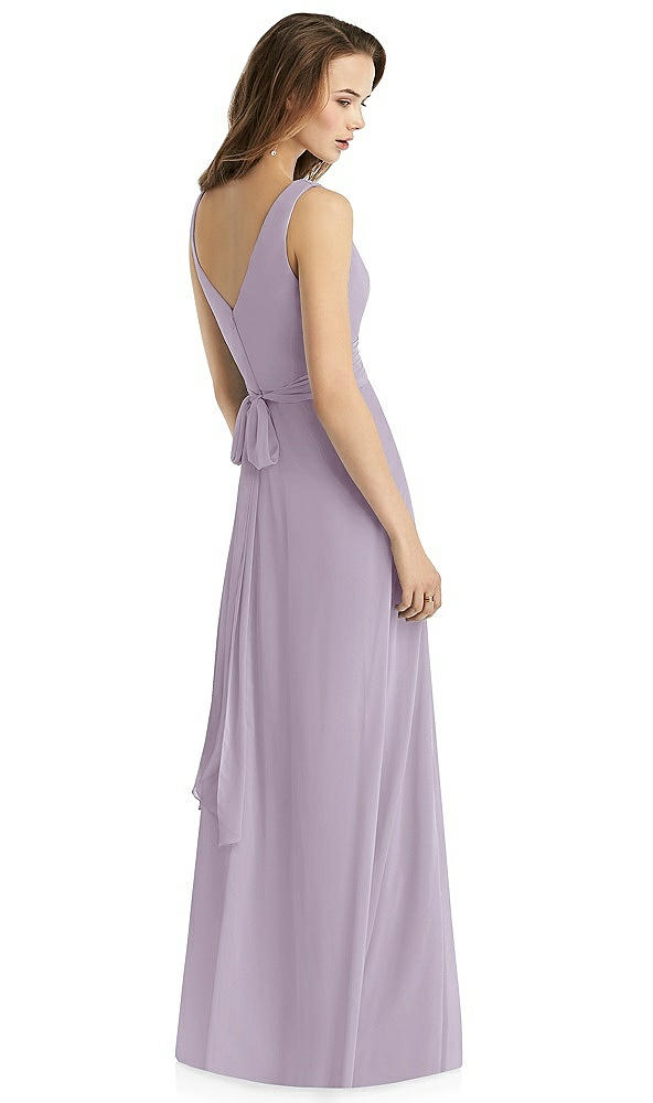 Back View - Lilac Haze Thread Bridesmaid Style Layla