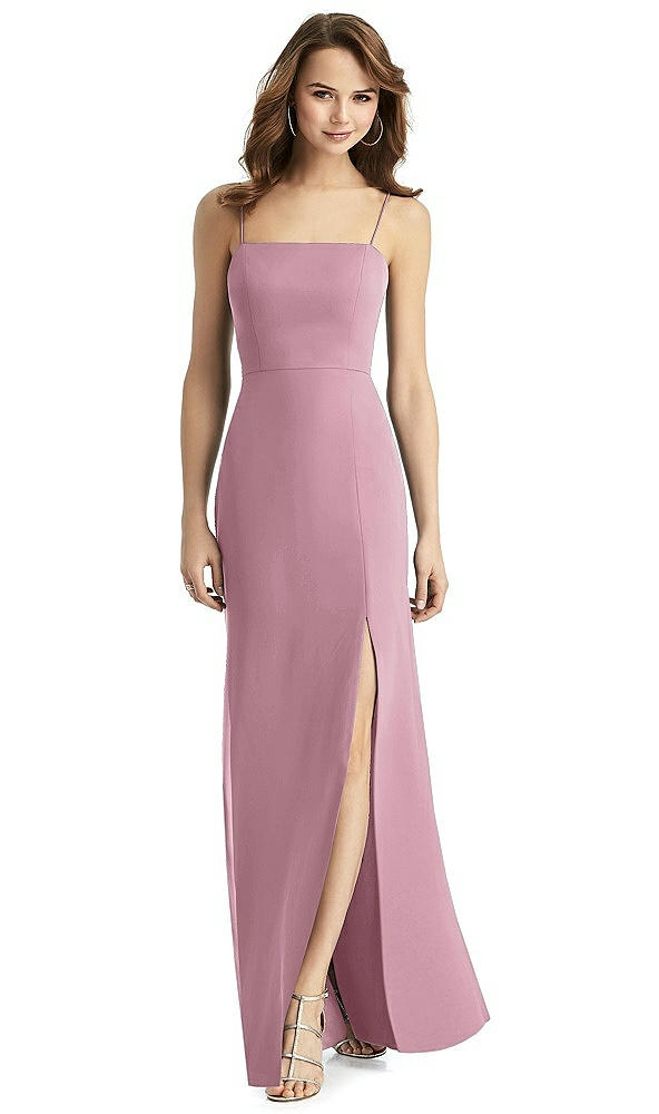 Back View - Dusty Pink Thread Bridesmaid Style Stella