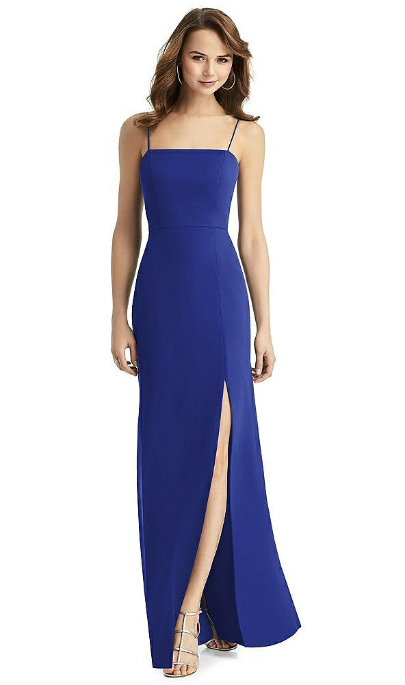 Back View - Cobalt Blue Thread Bridesmaid Style Stella