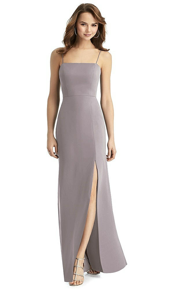 Back View - Cashmere Gray Thread Bridesmaid Style Stella