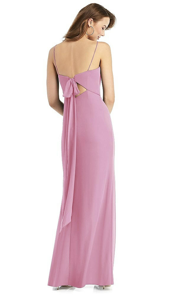 Front View - Powder Pink Thread Bridesmaid Style Stella