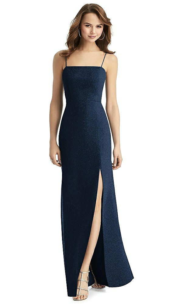 Front View - Midnight Gold Thread Bridesmaid Style Stella