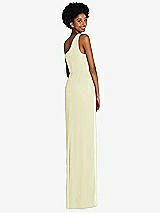 Rear View Thumbnail - Butter Yellow Thread Bridesmaid Style Addison