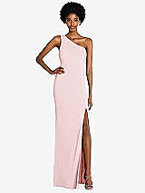 Front View Thumbnail - Ballet Pink Thread Bridesmaid Style Addison