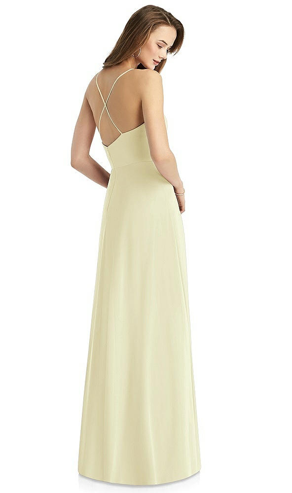 Back View - Butter Yellow Thread Bridesmaid Style Quinn