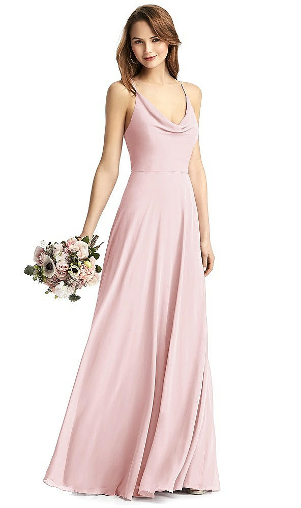 Front View - Ballet Pink Thread Bridesmaid Style Quinn