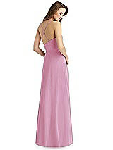 Rear View Thumbnail - Powder Pink Thread Bridesmaid Style Quinn
