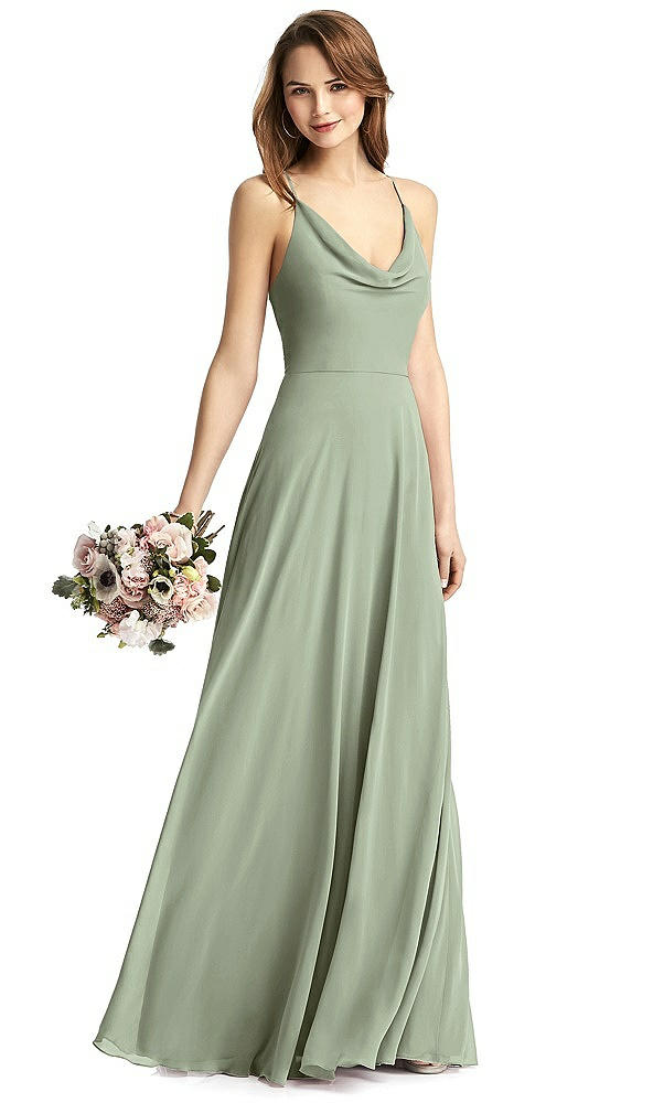 Front View - Sage Thread Bridesmaid Style Quinn