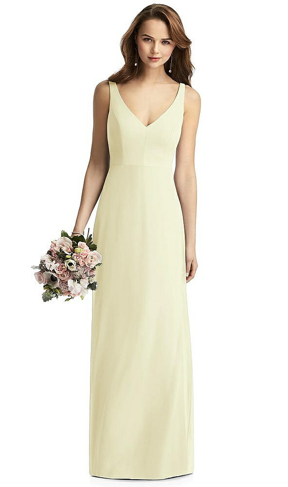 Front View - Butter Yellow Thread Bridesmaid Style Peyton