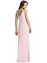 Rear View Thumbnail - Ballet Pink Thread Bridesmaid Style Peyton