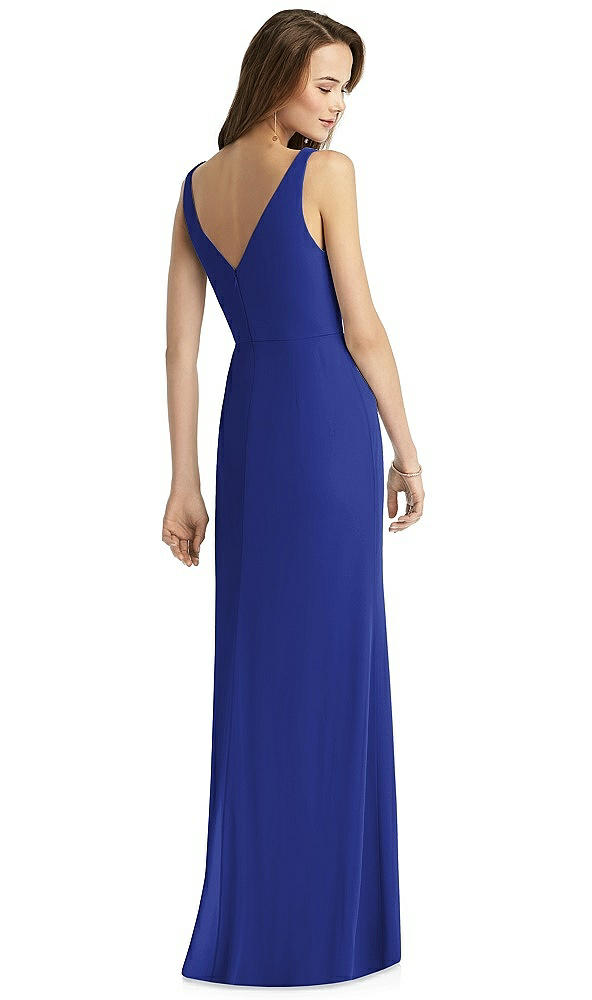 Back View - Cobalt Blue Thread Bridesmaid Style Peyton