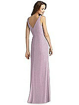 Rear View Thumbnail - Suede Rose Silver Thread Bridesmaid Style Peyton