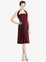 Alt View 5 Thumbnail - Cabernet Loop Convertible Midi Dress