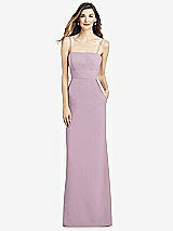 Alt View 1 Thumbnail - Suede Rose Spaghetti Strap A-line Crepe Dress with Pockets