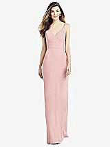 Alt View 1 Thumbnail - Rose V-Back Spaghetti Strap Maxi Dress with Pockets